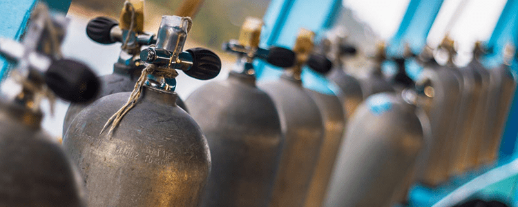 Газовые баллоны в Рабочем поселке